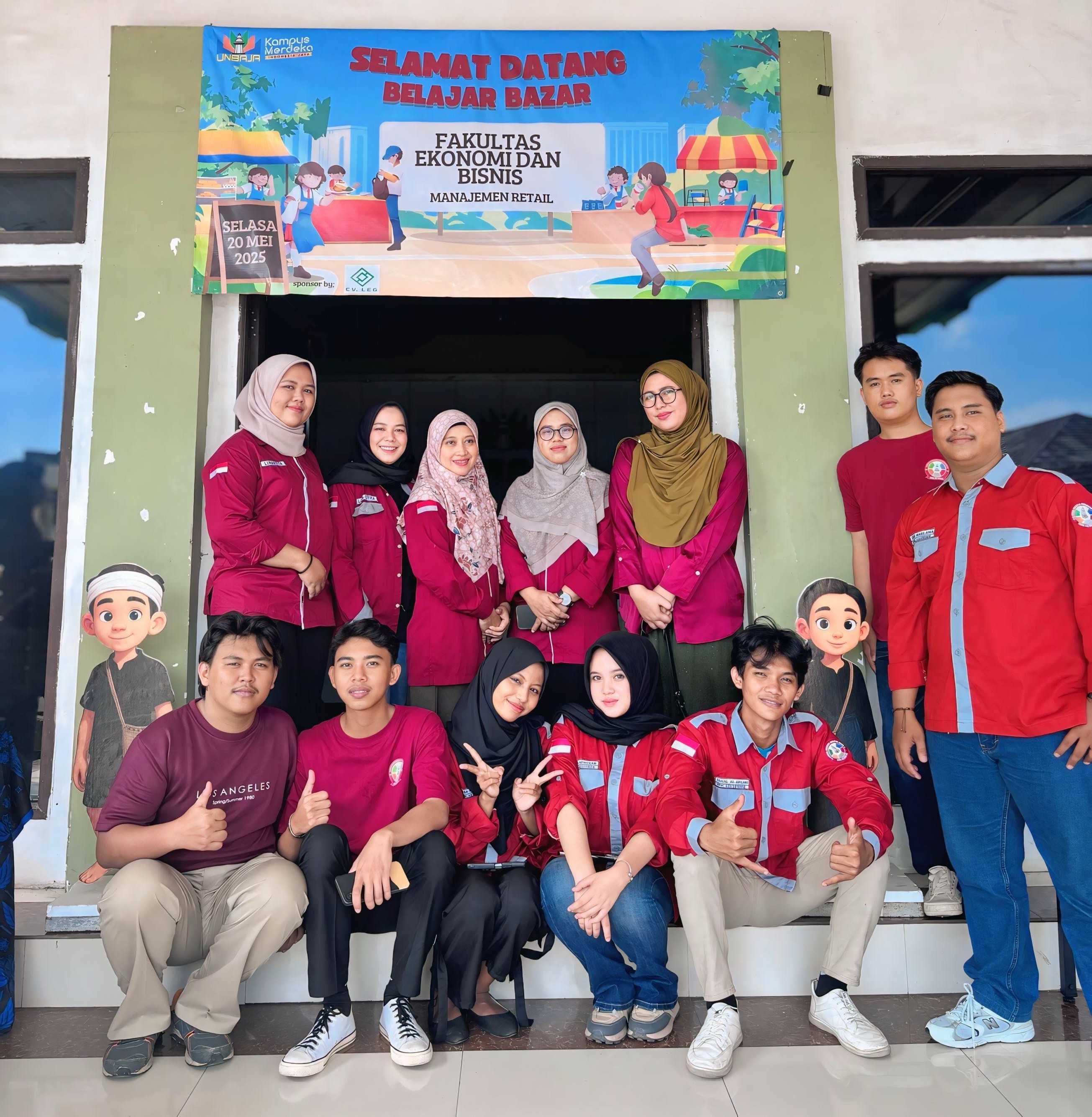 "Belajar Bazar": Mahasiswa Manajemen Retail Unbaja Unjuk Gigi, Bangun Jiwa Pebisnis dari Kampus!